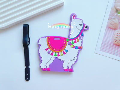 Llama Luggage Tag