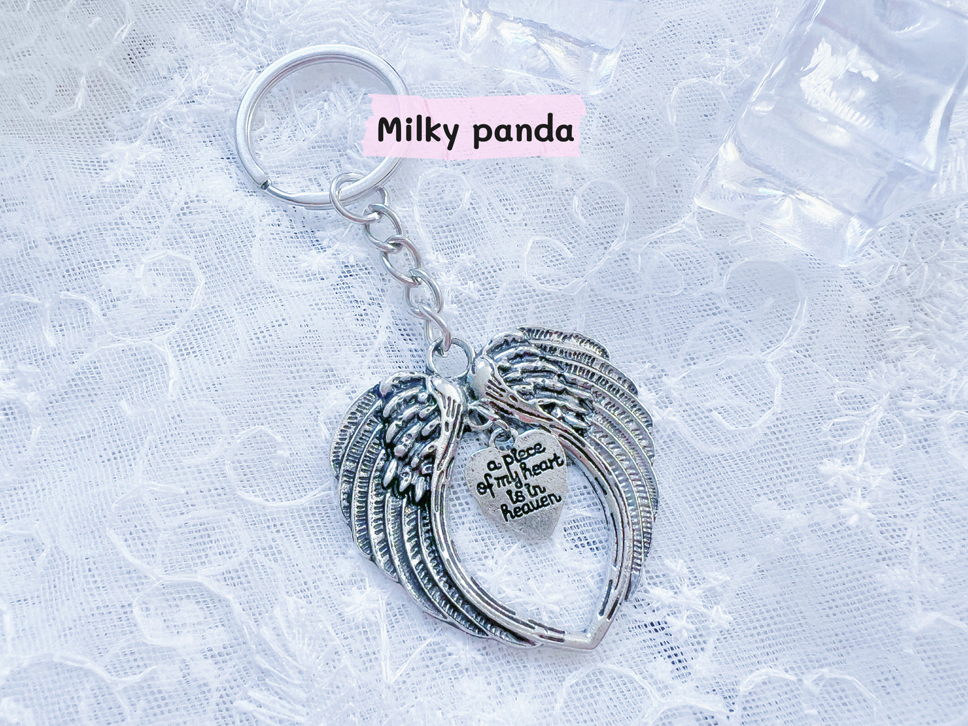 My Heart is in Heaven Keyring