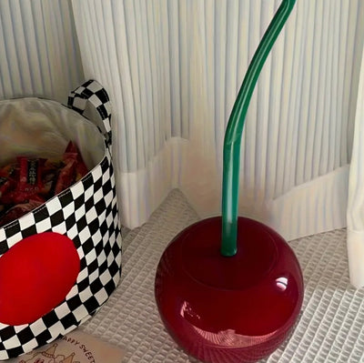 Cherry Toilet Brush Set