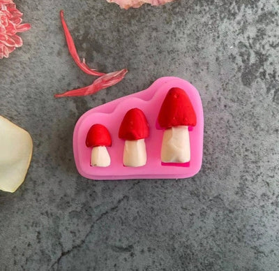 Mushroom Icing Mould