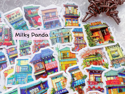 Japanese Store Vinyl Stickers