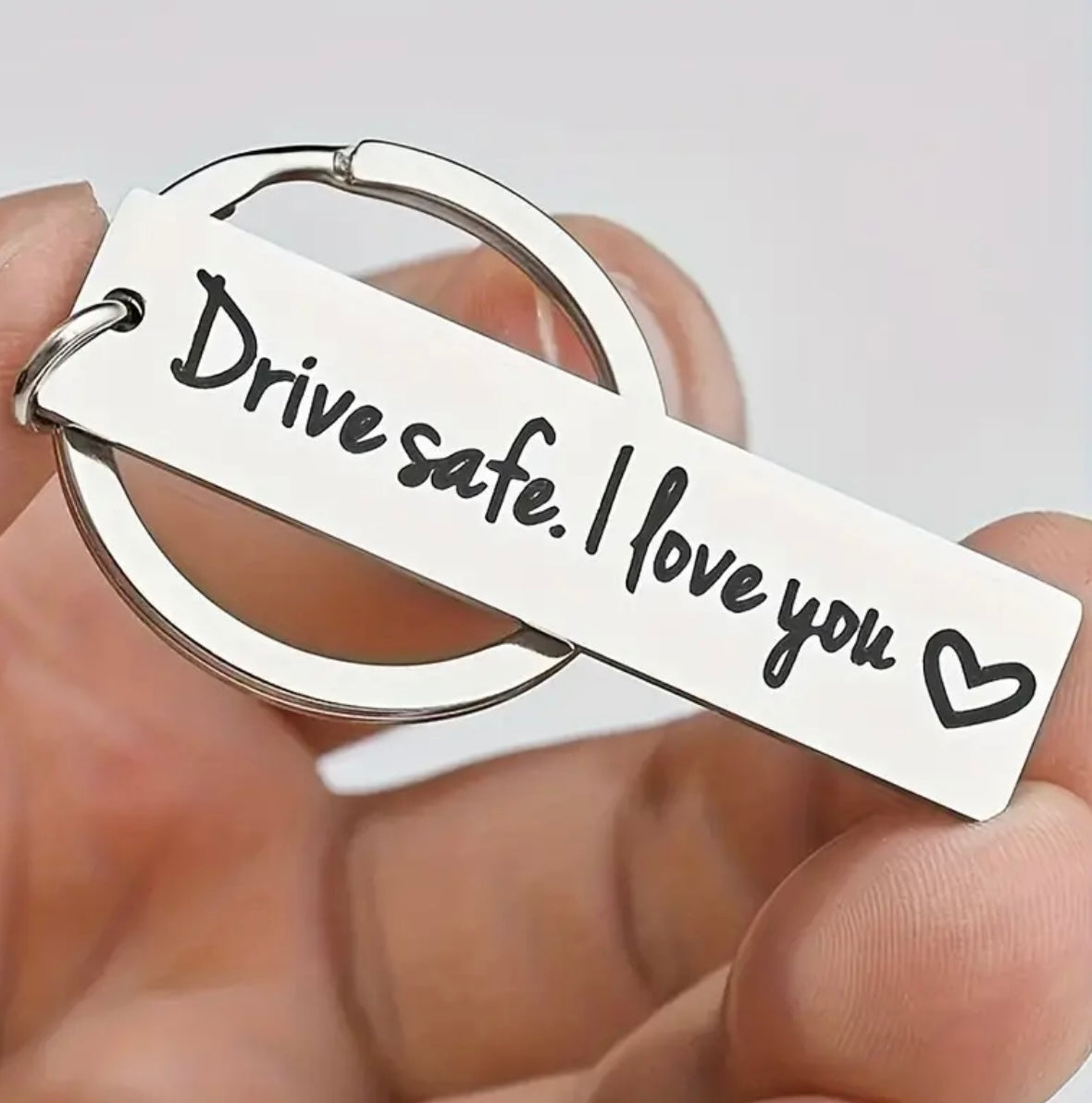 Drive Safe Keyring