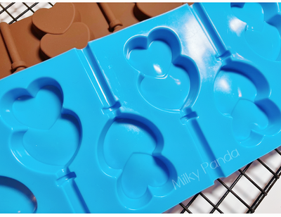 Hearts Lollipop Mould