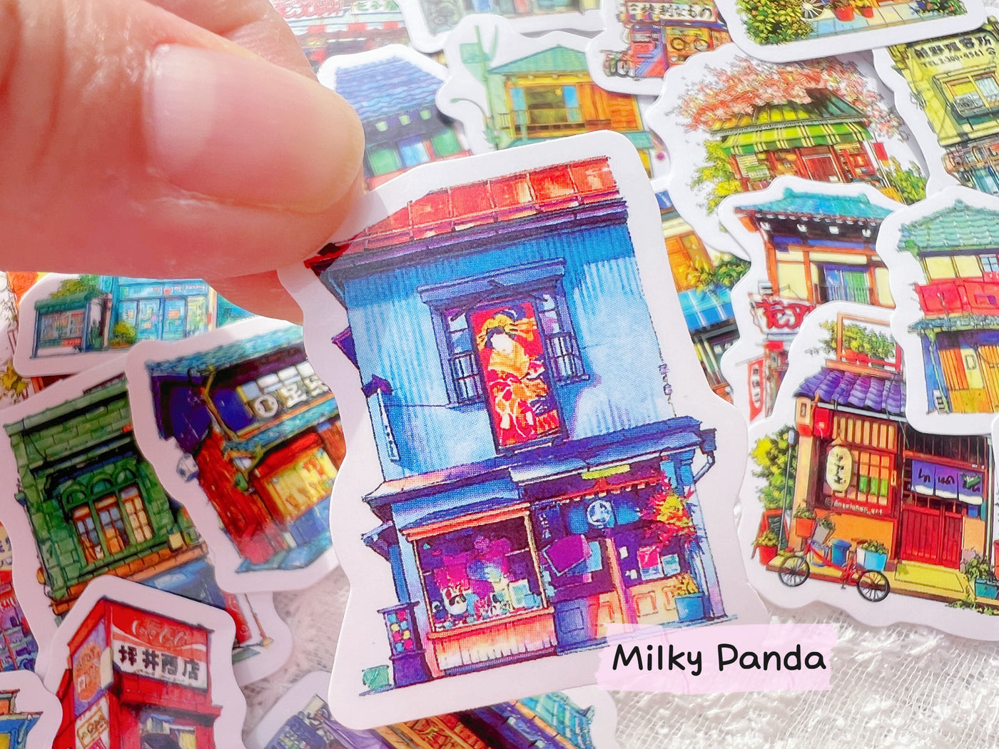 Japanese Store Vinyl Stickers