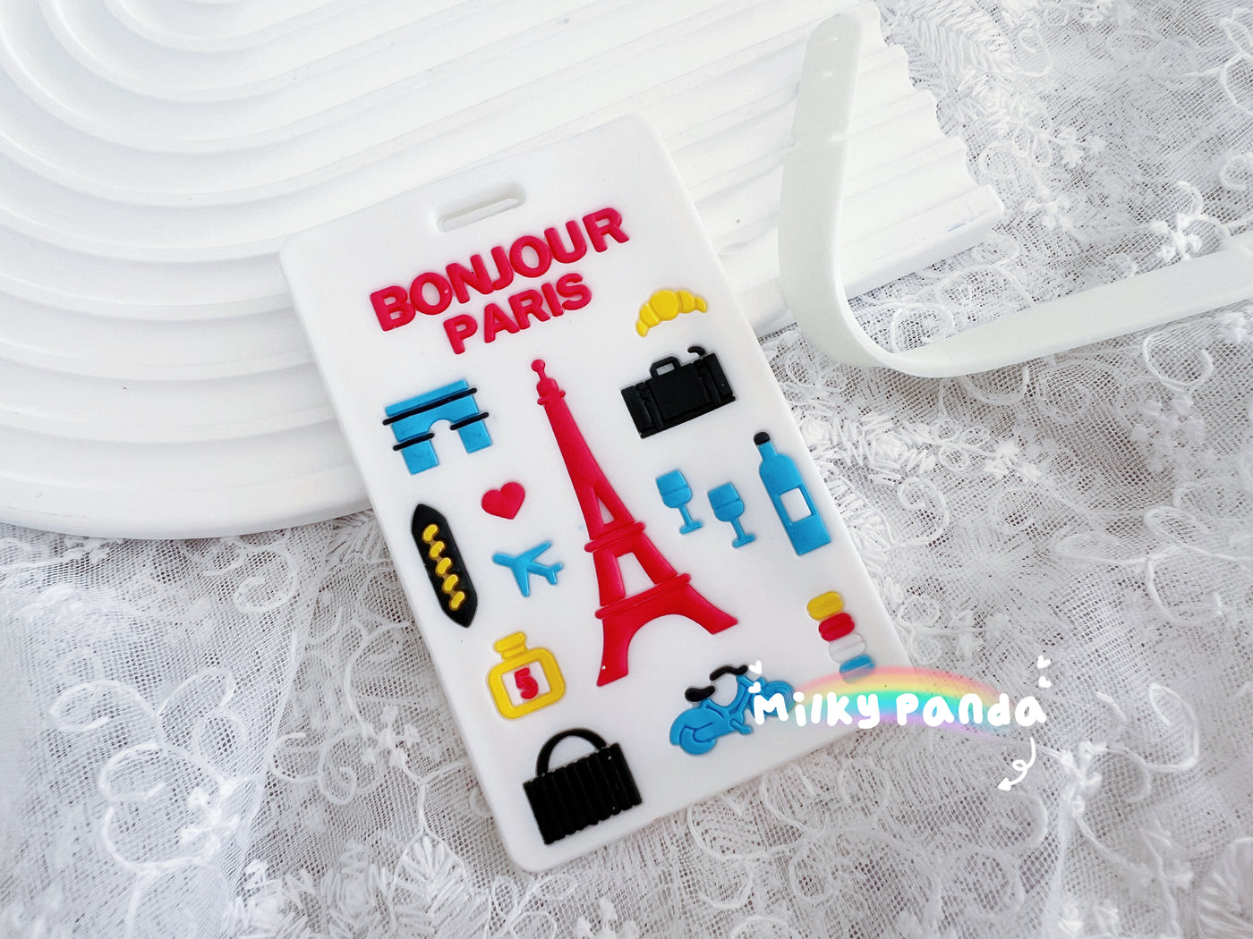 Paris Luggage Tag