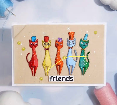 Cats Cutting Die