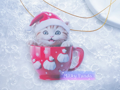 Christmas Cat Charm