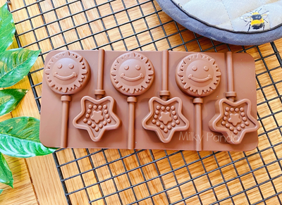 Sun & Star Lollipop Mould