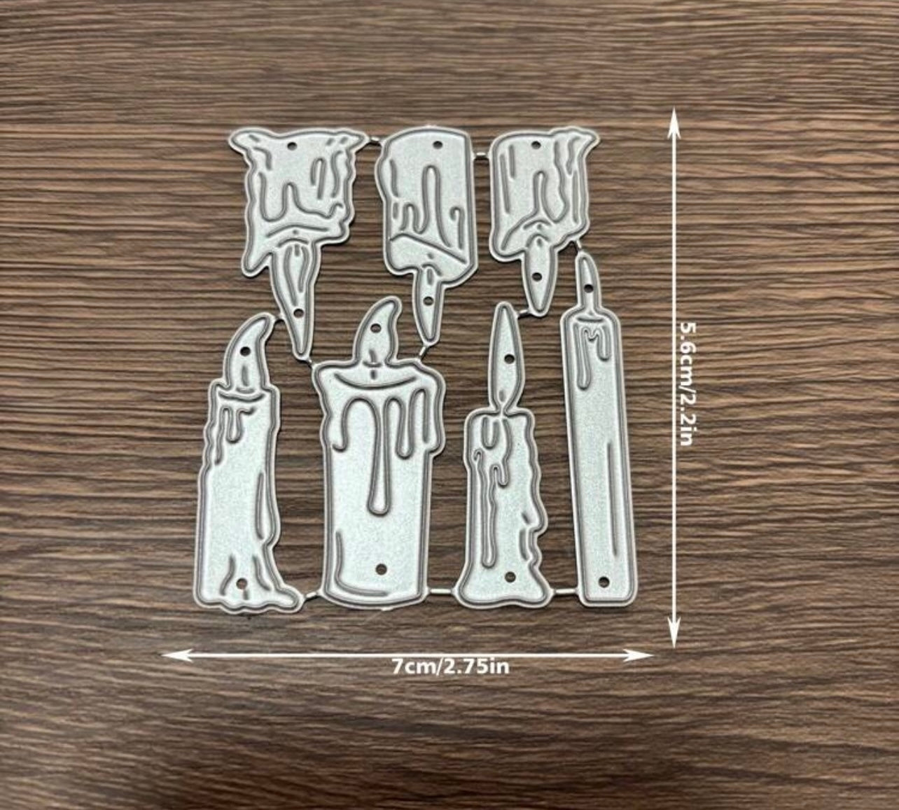 Candles Cutting Die