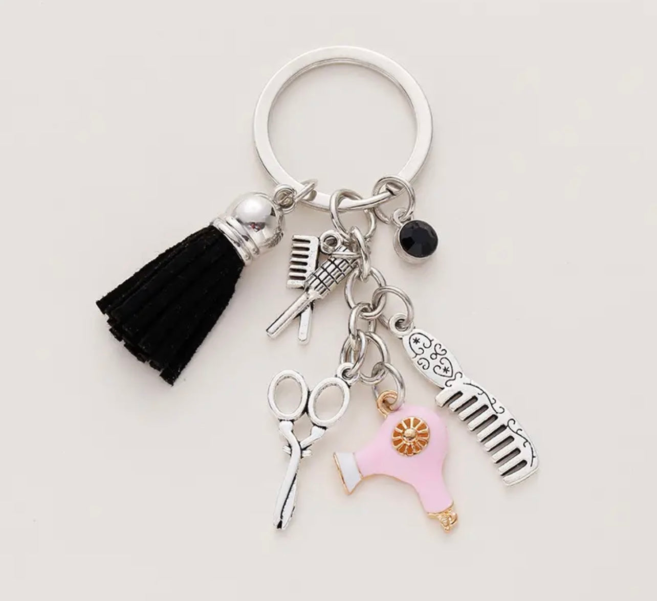 Hairdresser Keyring