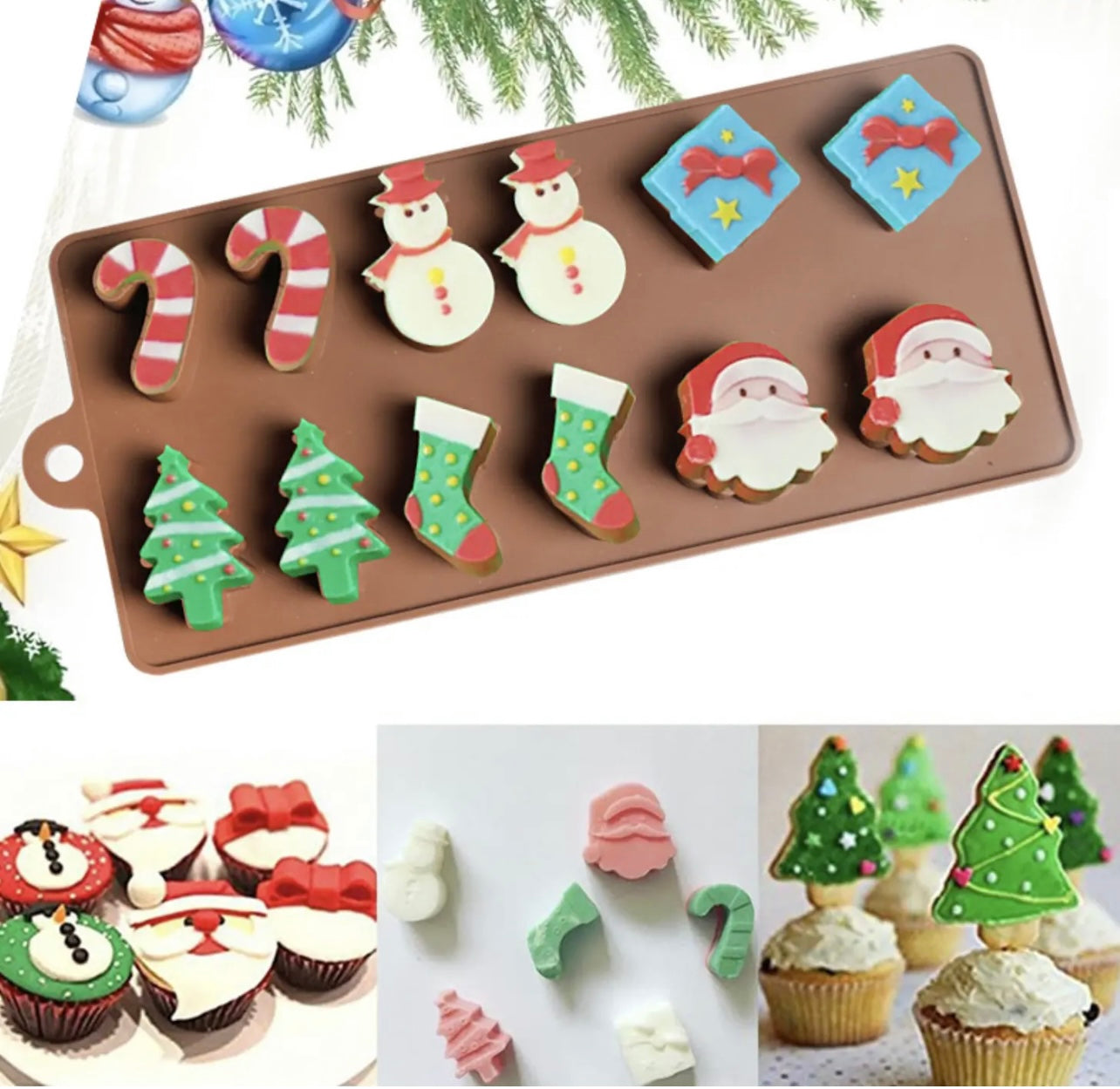Christmas Gingerbread Man Chocolate Mould