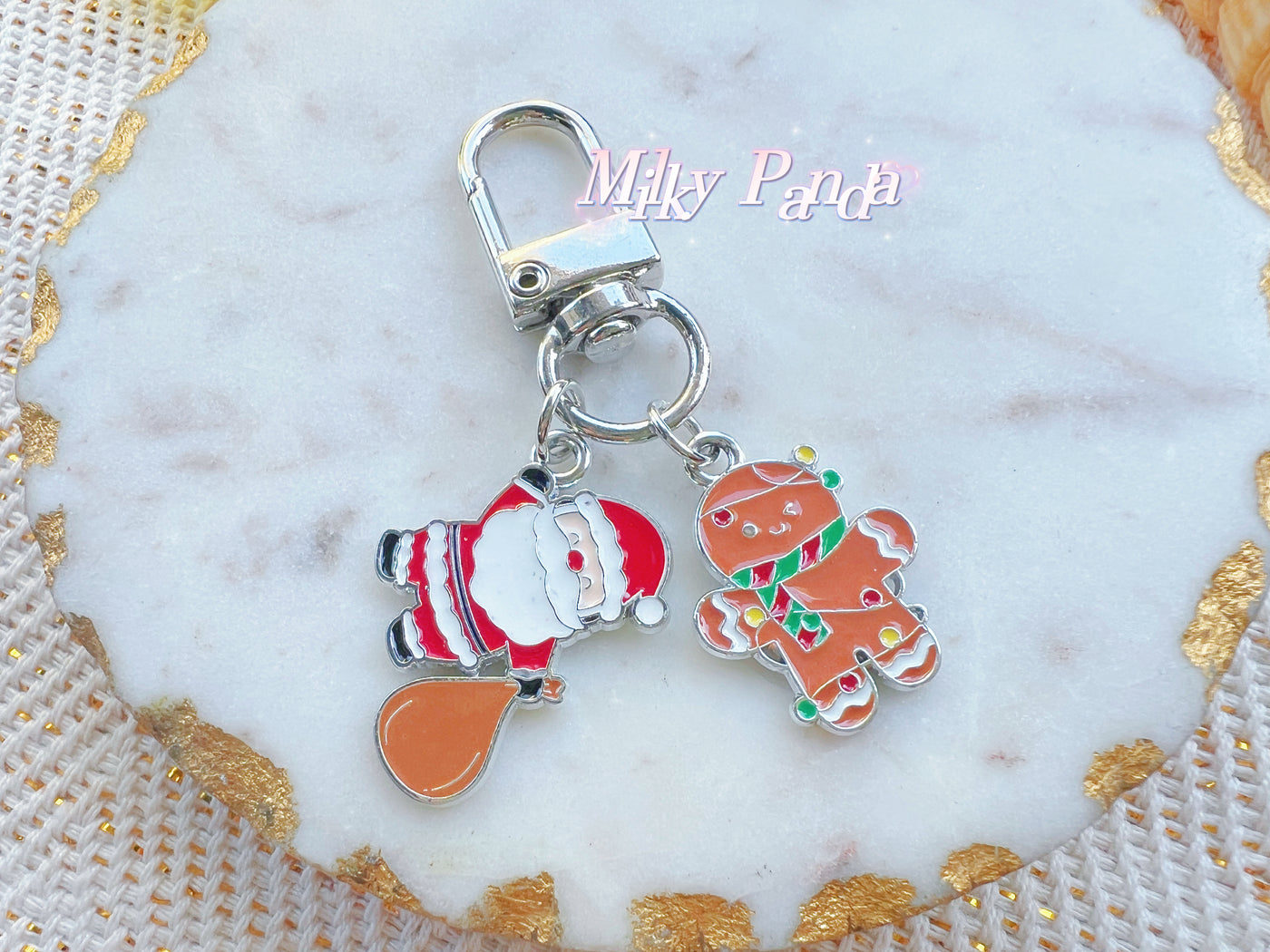 Christmas Theme Keyring