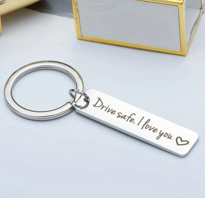 Drive Safe Keyring