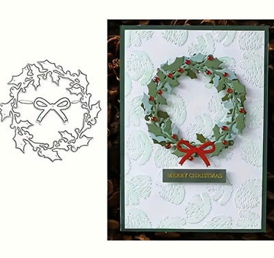 Christmas Wreath Cutting Die