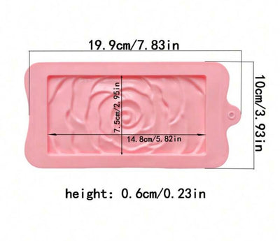 Rose Snap Bar Chocolate Mould
