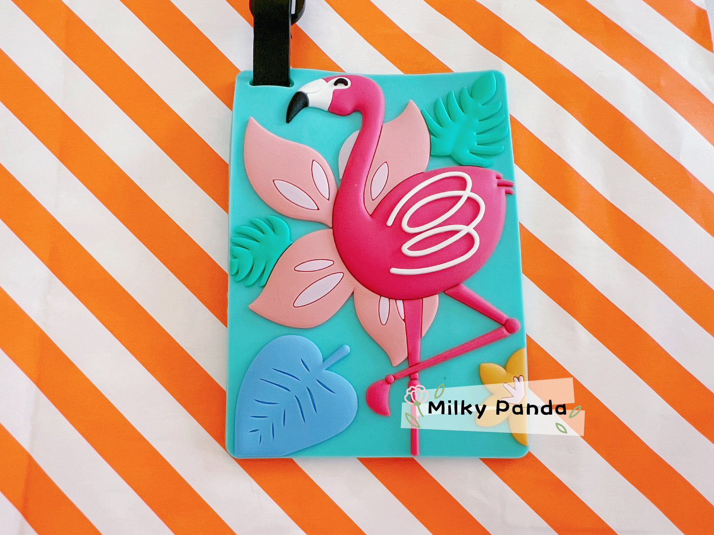 Flamingo Luggage Tag