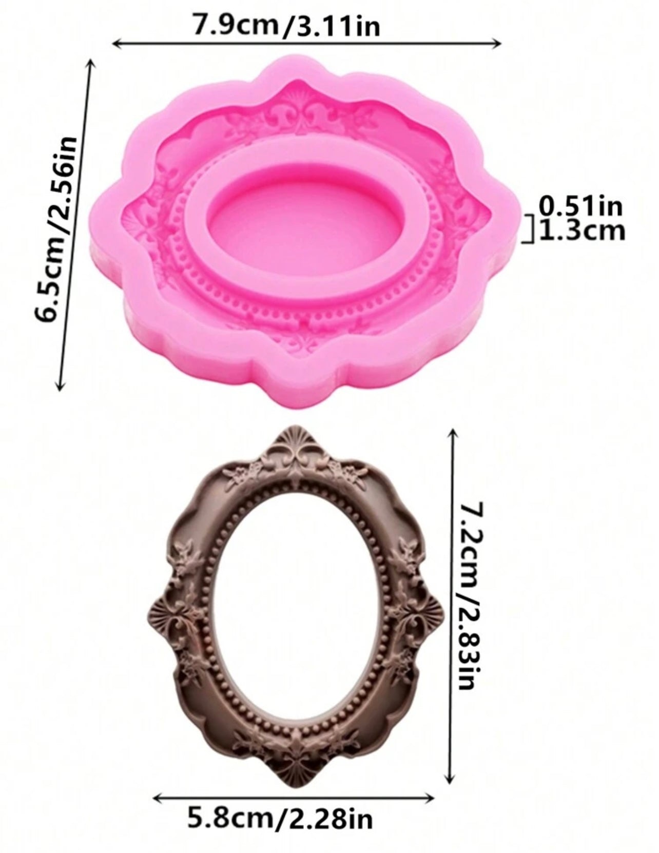 Frame Fondant Mould