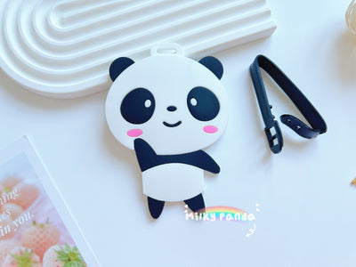 Panda Luggage Tag