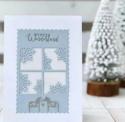 Snowflakes Window Cutting Die