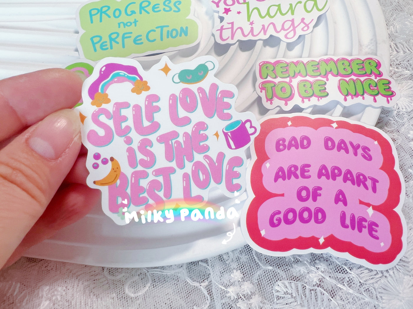 50 Pcs Inspiration Vinyl Stickers
