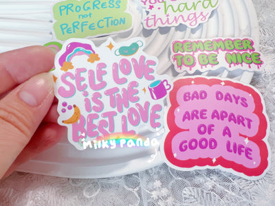 50 Pcs Inspiration Vinyl Stickers