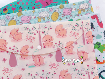 Animal A4 Folders