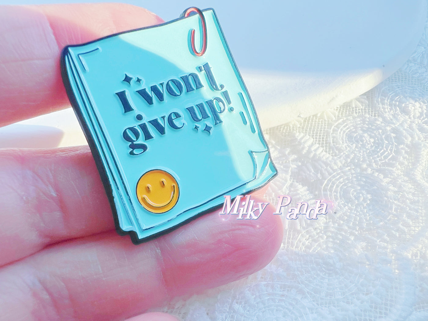 I Won’t Give Up Pin