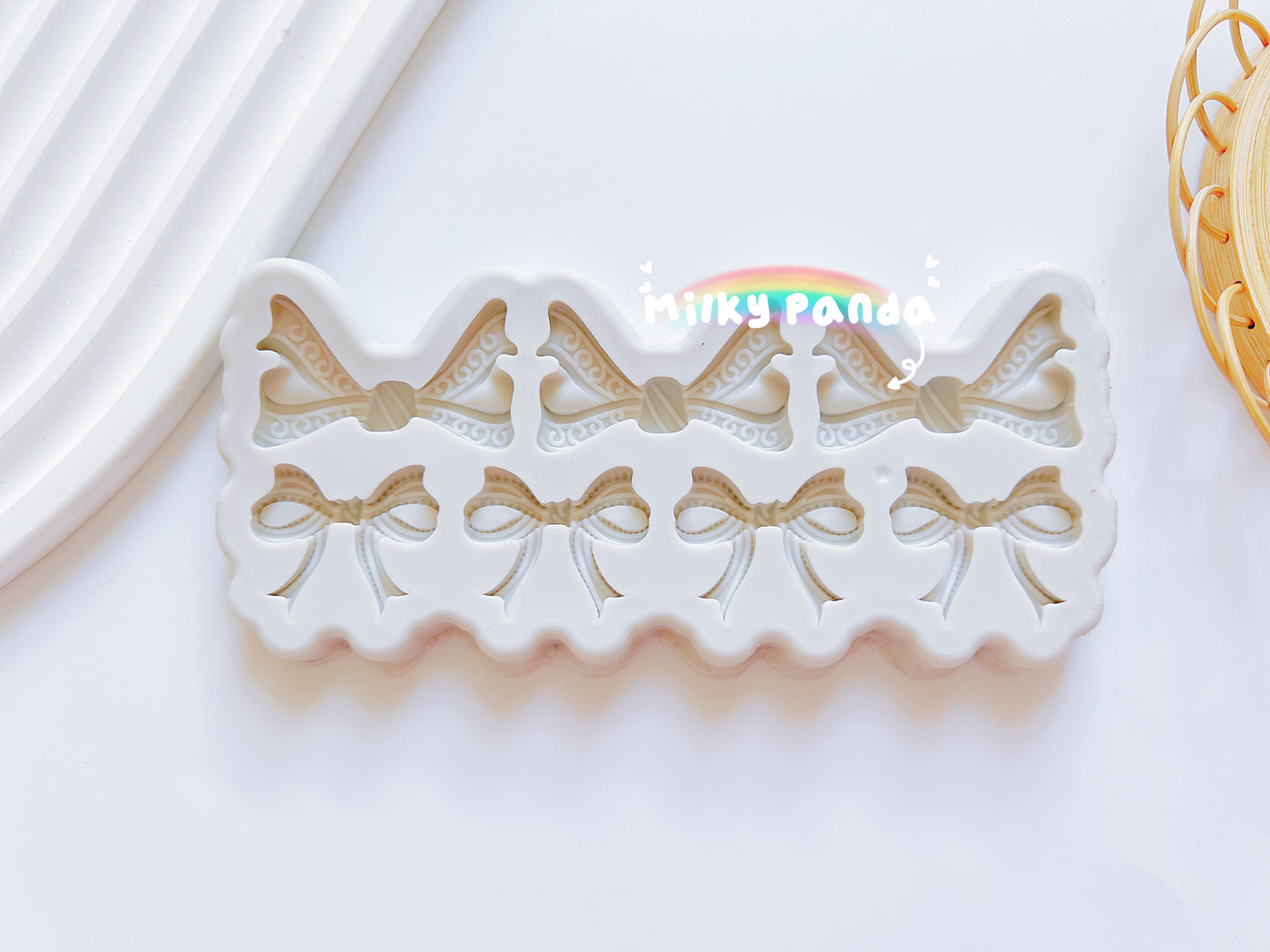 Bow fondant mould