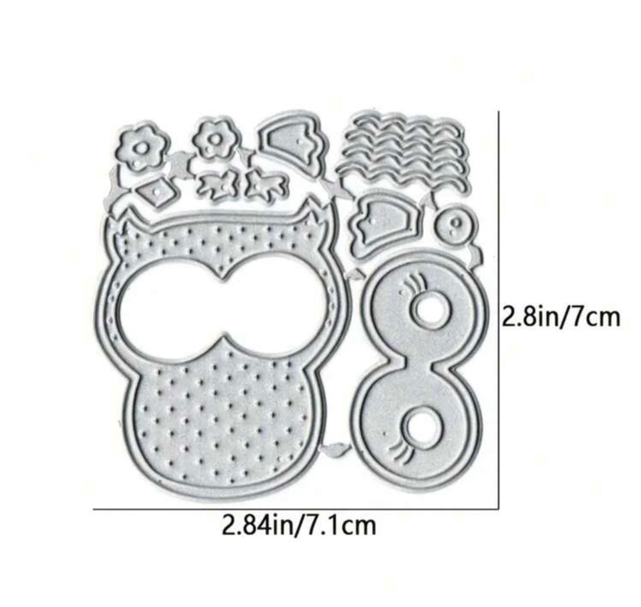 Owl Cutting Die