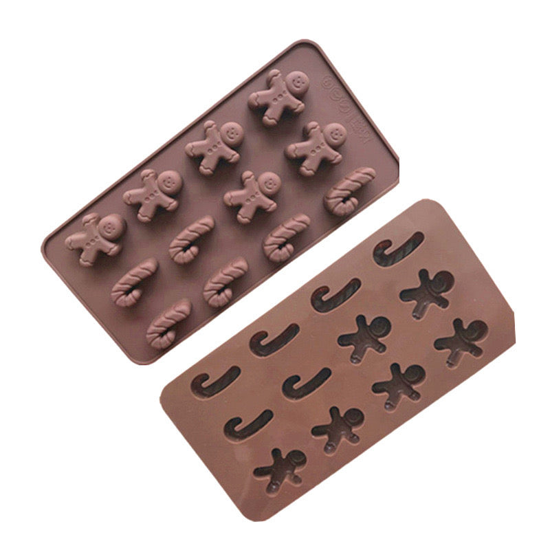 Christmas Gingerbread Man Chocolate Mould