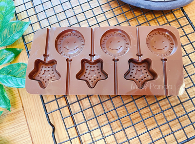 Sun & Star Lollipop Mould