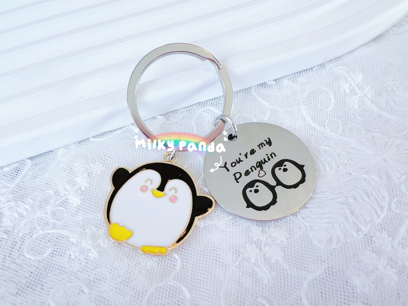 You Are My Penguin Keyring