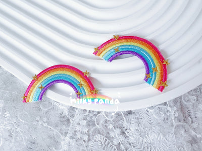 Iron On Rainbow Patch