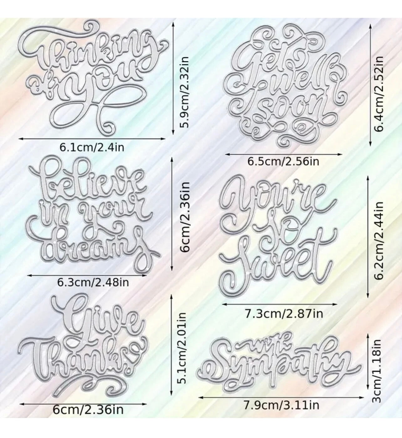 Message Cutting Die