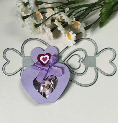 Heart Shape Box Cutting Die