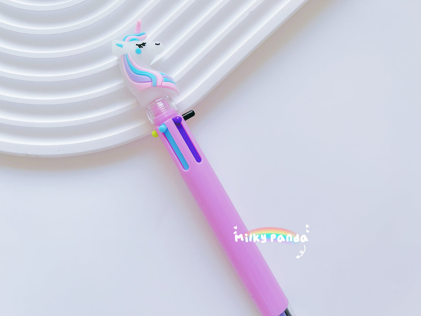 6 Colours unicorn pen