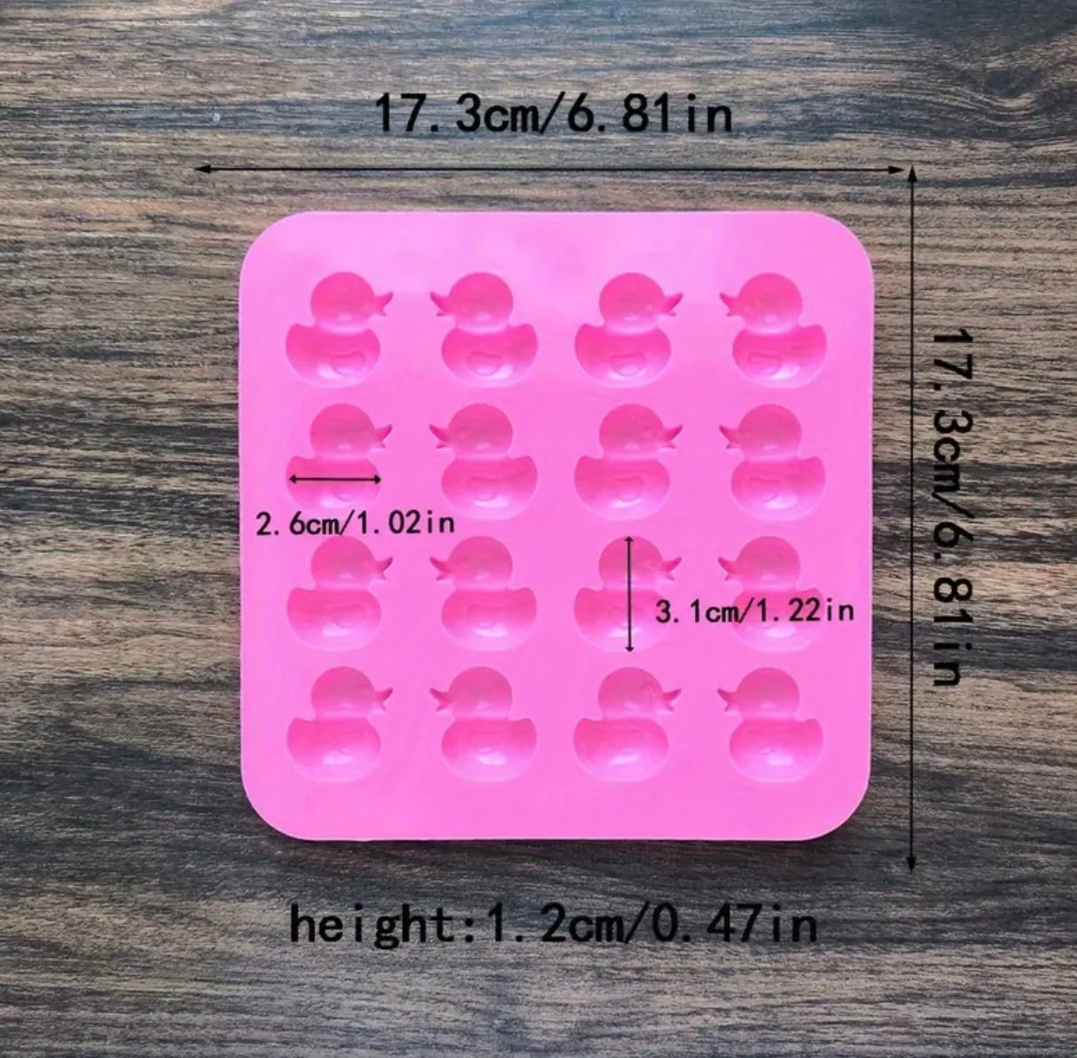 Duck Silicone Mould