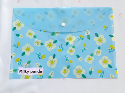 Floral A4 Folders