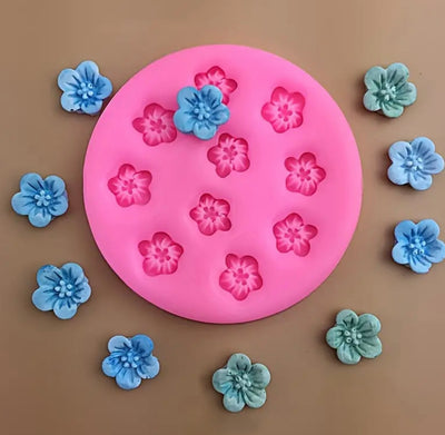 Mini Cherry Blossom Flower Fondant Mould