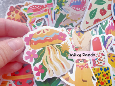 Cartoon Graffitti Vinyl Stickers