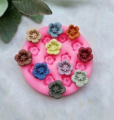 Mini Cherry Blossom Flower Fondant Mould