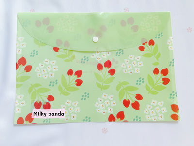 Floral A4 Folders