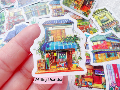 Japanese Store Vinyl Stickers