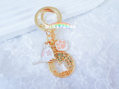Cat Keyring