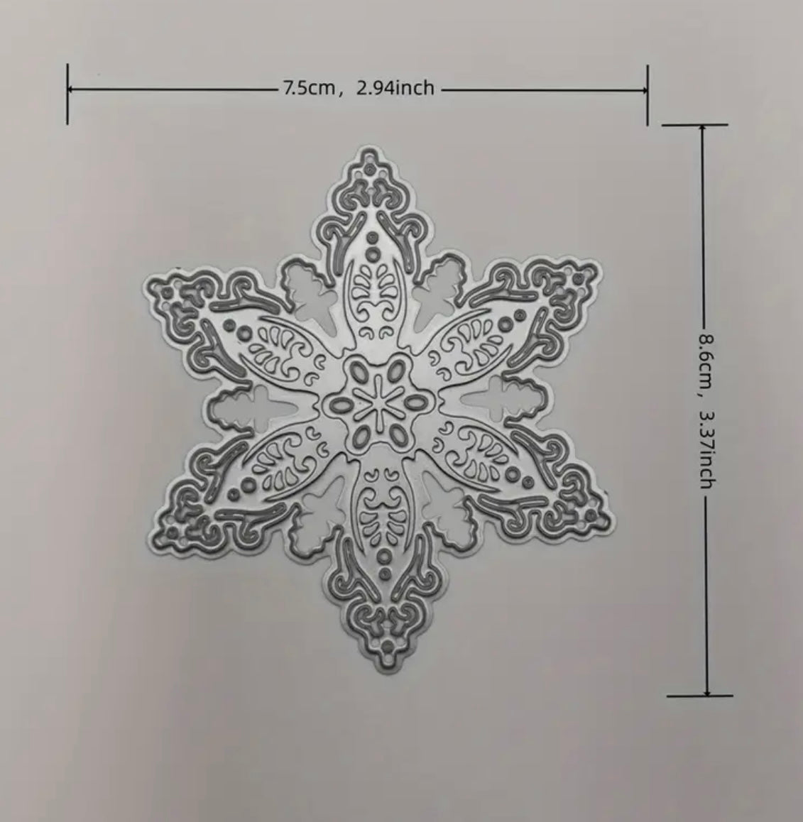 Christmas Snowflake Cutting Die