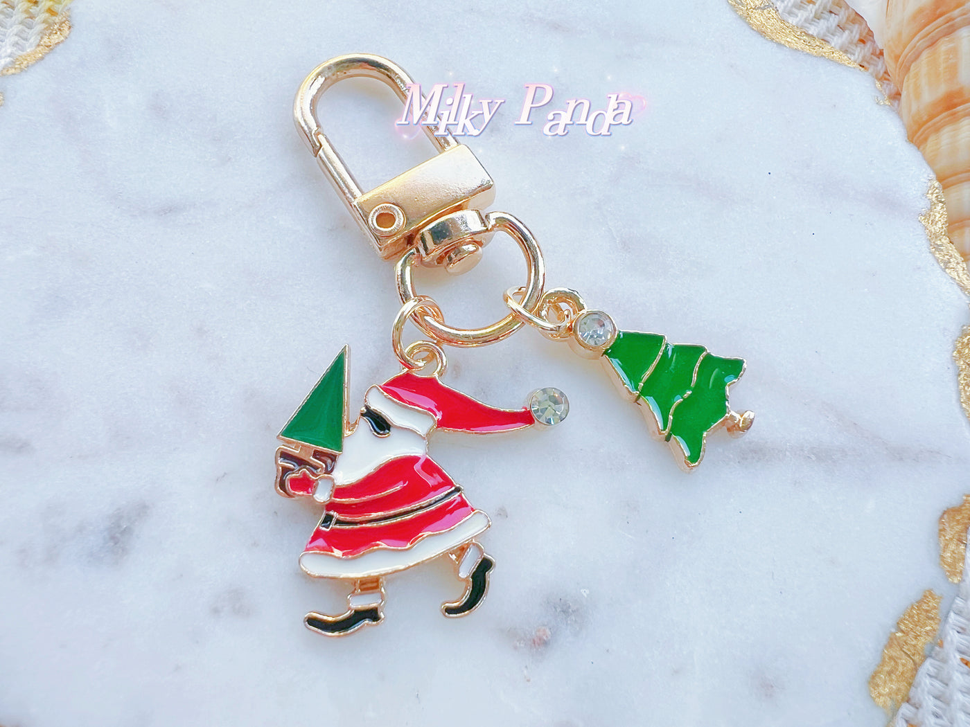 Christmas Theme Keyring