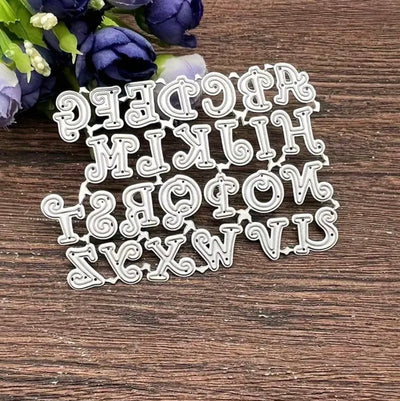 Alphabet Letter Cutting Die