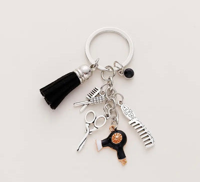 Hairdresser Keyring