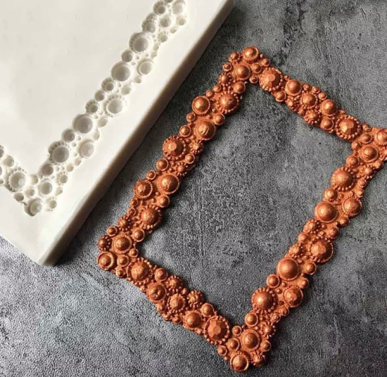 Photo Frame Fondant Mould