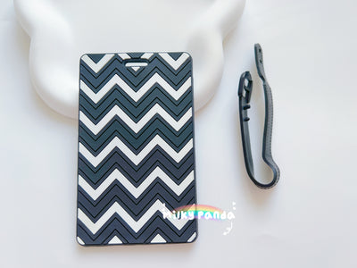 Zigzag luggage baggage tag